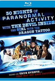 Watch Free 30 Nights of Paranormal Activity with the Devil Inside the Girl with the Dragon Tattoo 2013
