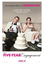 Watch Free The Five Year Engagement (2012)
